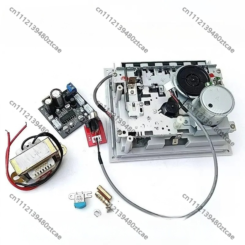 Diy Analog Electronics - ชุดประกอบอุปกรณ์ DIY สำหรับหัวอ่านเทปแม่เหล็ก TA7668 พร้อมโมดูลคาสเซ็ตสเตอริโอ เครื่องบันทึกเสียงแบบอนาล็อก