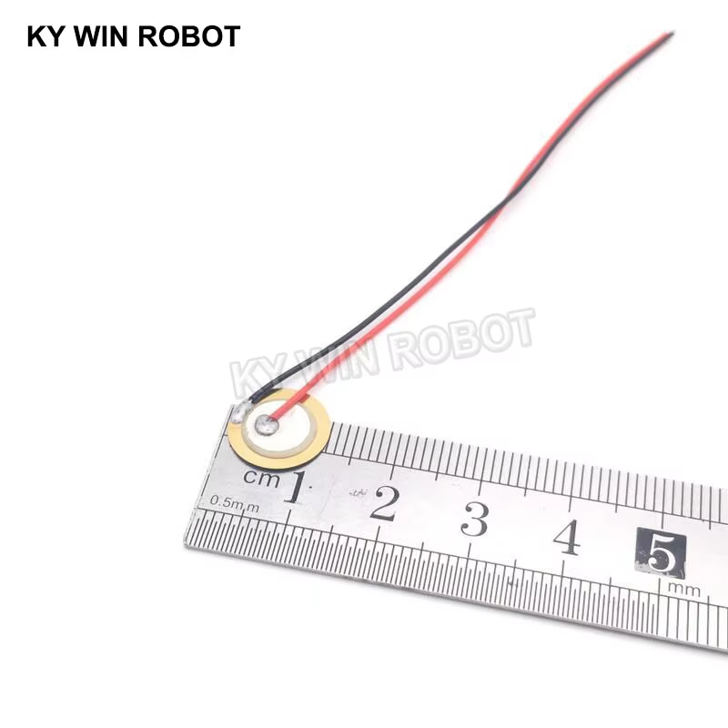 Diy Electronics Components - 10 ชิ้นแผ่นเซรามิกเพียโซอิเล็กทริกเส้นผ่านศูนย์กลาง 12 มม.สำหรับลำโพงบัซเซอร์ไอซีส่วนประกอบอิเล็กทรอนิกส์สำหรับอาร์ดูโน่ ดีไอวาย