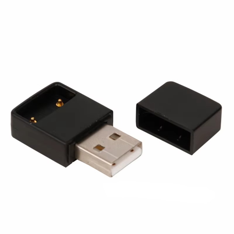 Diy Vape Electronics - แบบพกพาสีดํา USB แบตเตอรี่ Charger การเชื่อมต่อพอร์ตชาร์จสําหรับ Juul