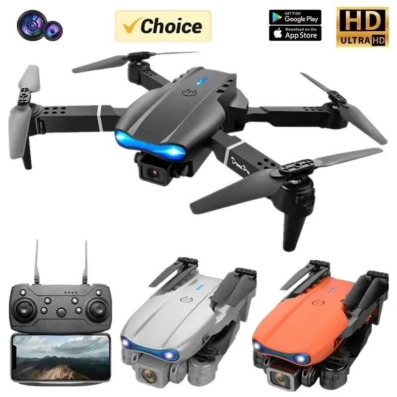 Diy Rc Electronics - Professional Mini Drone E99 HD 4Kกล้องWIFI