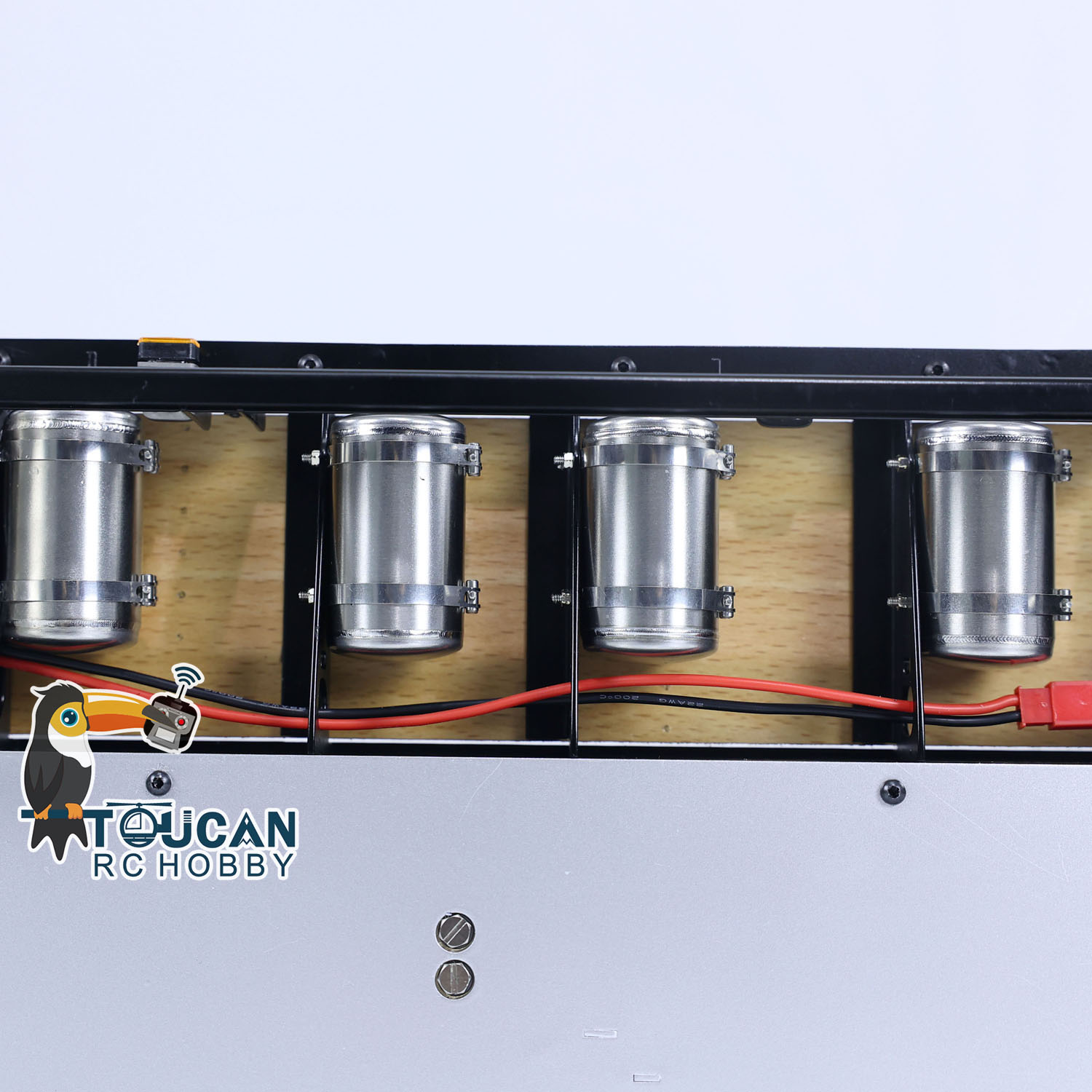 Diy Rc Electronics - รถพ่วงโลหะ LESU 1/14 RC พร้อมระบบไฮดรอลิก ระบบไฟยกอิเล็กทรอนิกส์