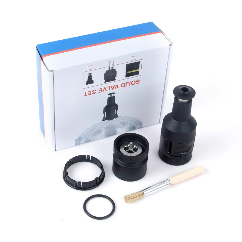 Diy Vape Electronics - ภูเขาไฟดิจิตอลภูเขาไฟแห้งความร้อนควบคุมอุณหภูมิ Vape Solid ValveFitting ชุด Solid