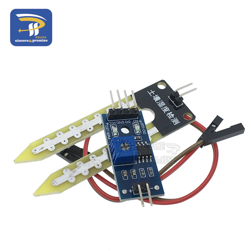 โมดูลเซ็นเซอร์วัดความชื้นในดิน - Diy Analog Electronics บทวิจารณ์และราคา