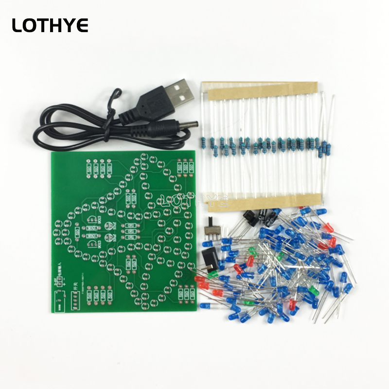 DC 3-5V LED Light Swing Wind C - Diy Analog Electronics บทวิจารณ์และราคา