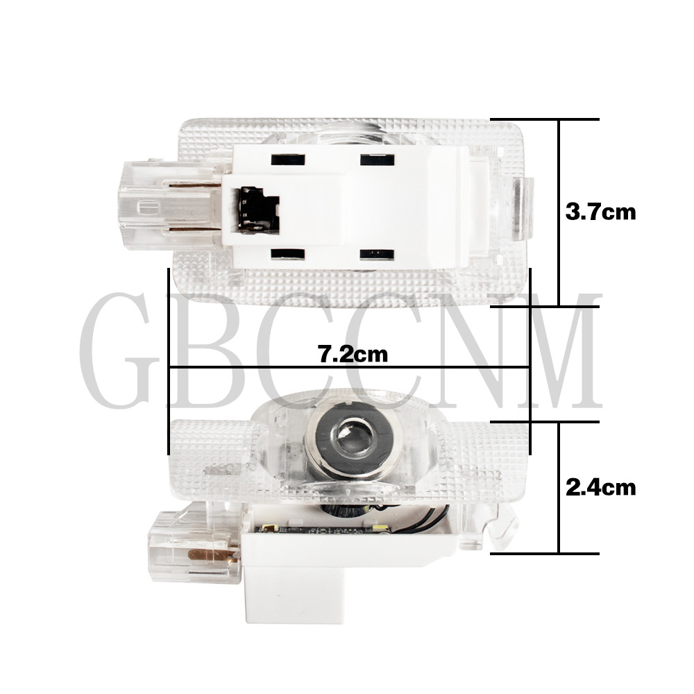 หลอดไฟติดประตูรถยนต์ LED เงาผี - Diy Rc Electronics บทวิจารณ์และราคา