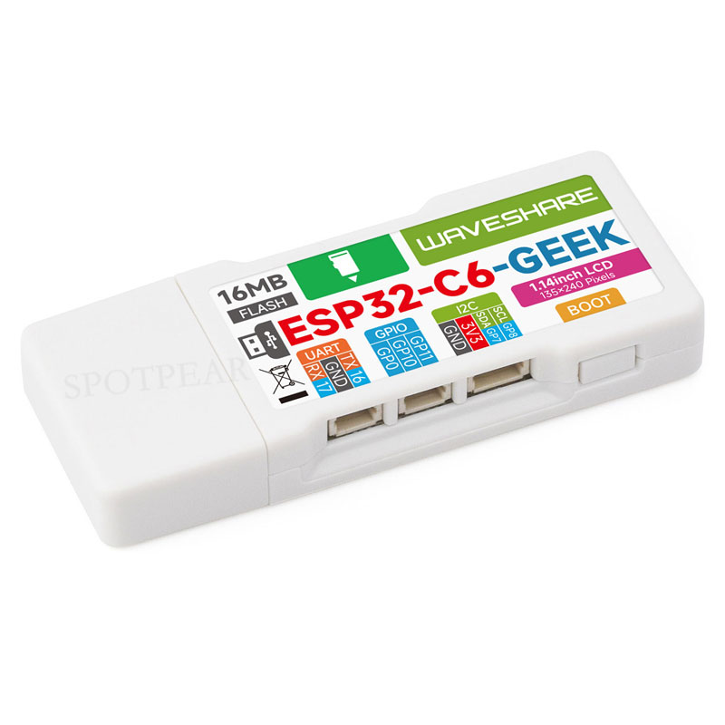 ESP32-C6 GEEK บอร์ดพัฒนา 1.14  - Diy For Electronics บทวิจารณ์และราคา