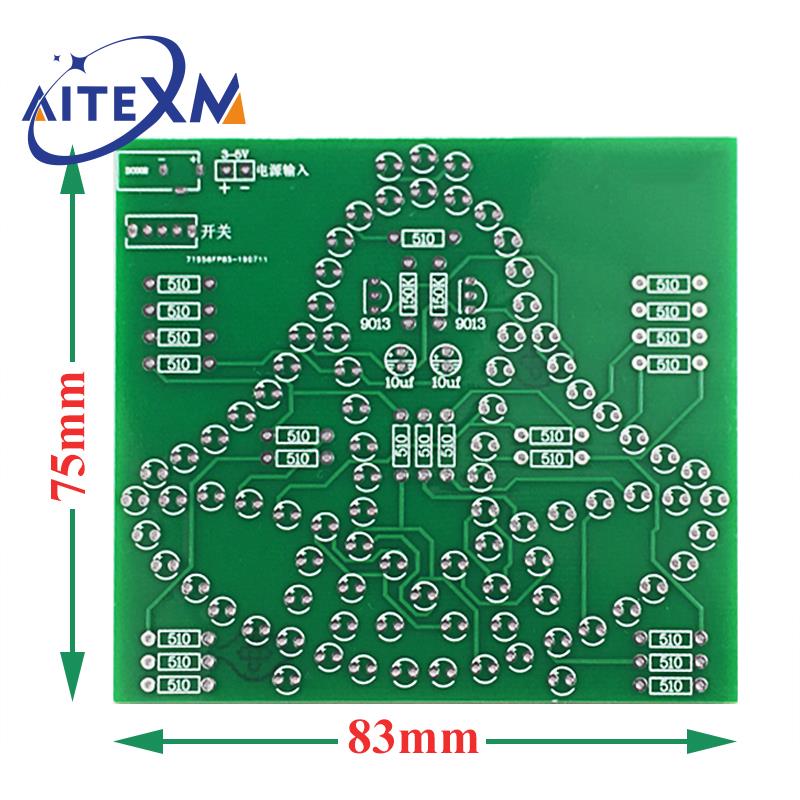 DC 3-5V DIY LED Swing Wind Chi - Diy Analog Electronics บทวิจารณ์และราคา
