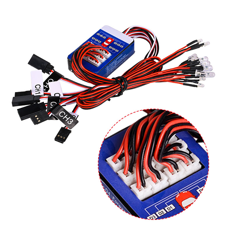 ชุดระบบไฟ LED สำหรับรถ RC ขนาด - Diy Rc Electronics บทวิจารณ์และราคา