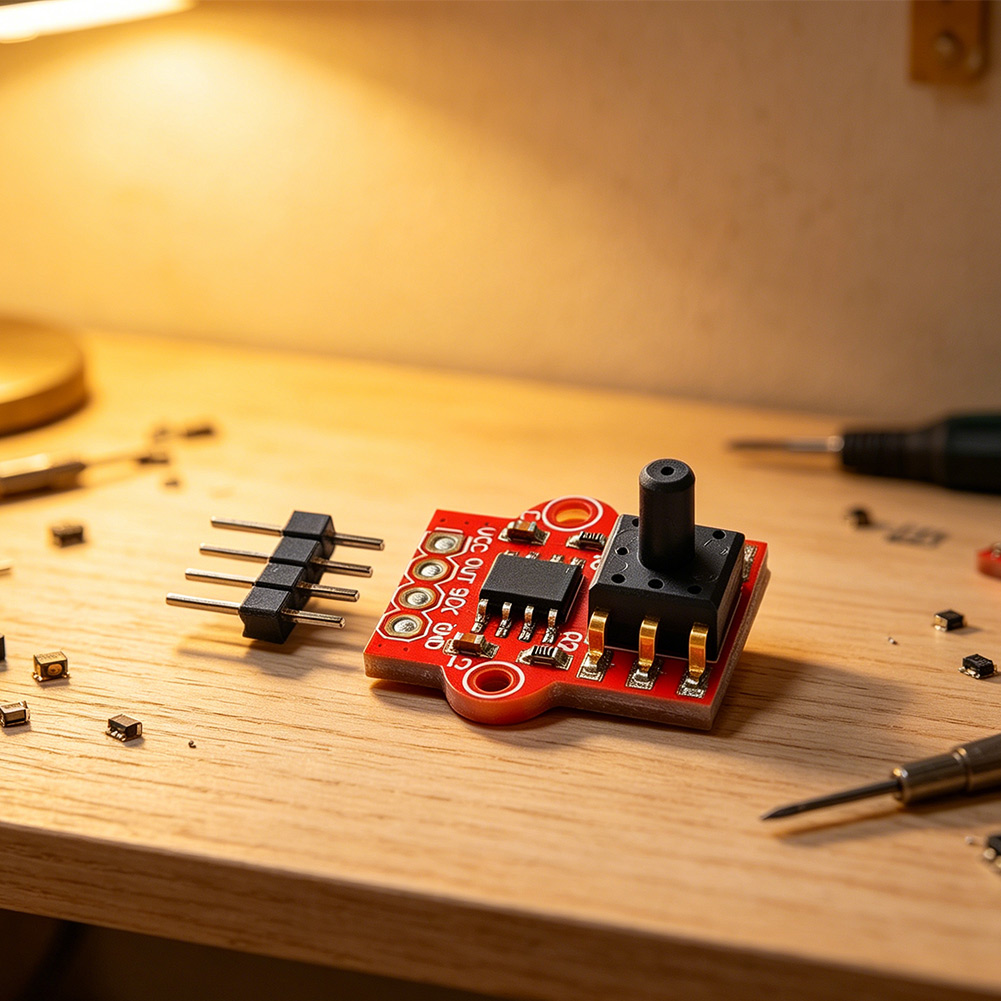 10 ชิ้น 0-40KPa ความดันอากาศเซ - Diy Analog Electronics บทวิจารณ์และราคา