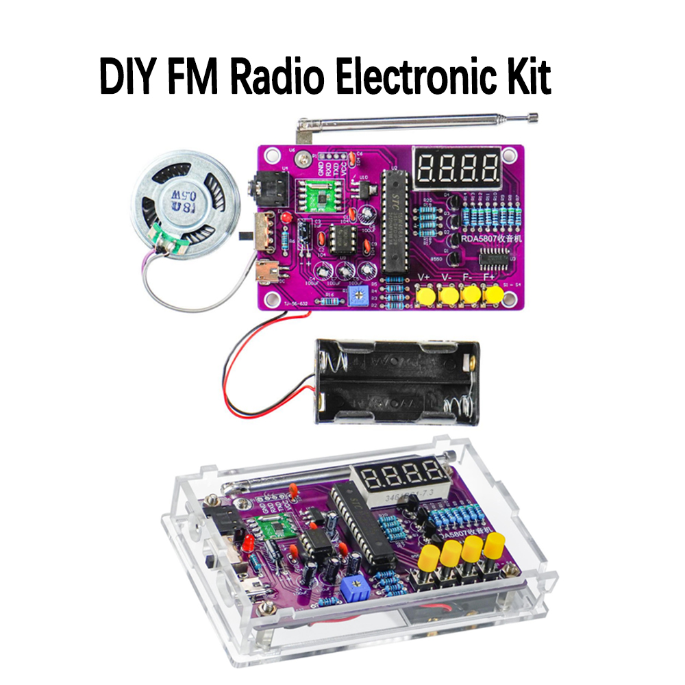DIY วิทยุ FM ชุดอิเล็กทรอนิกส์ - Diy Electronics Project บทวิจารณ์และราคา