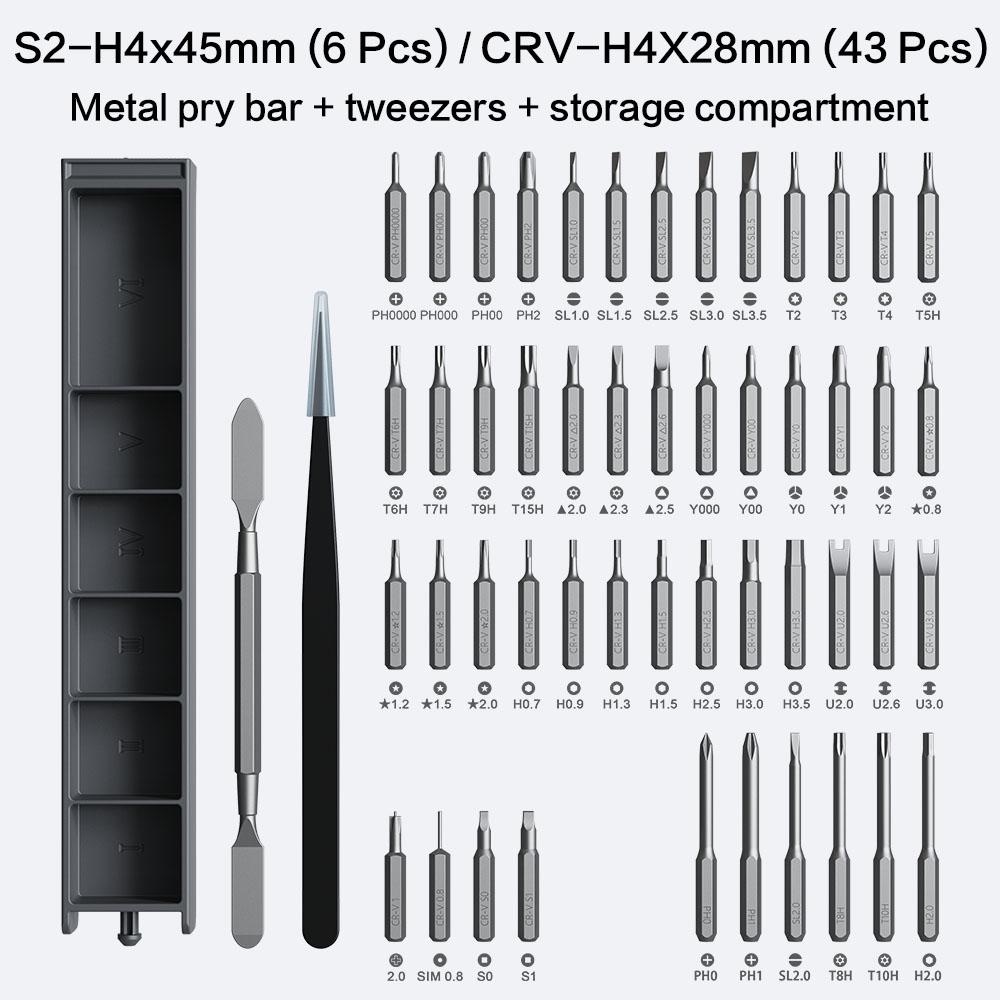 ชุดไขควงไฟฟ้าไร้สาย 50 in 1 พร - Diy Electronics Repair บทวิจารณ์และราคา