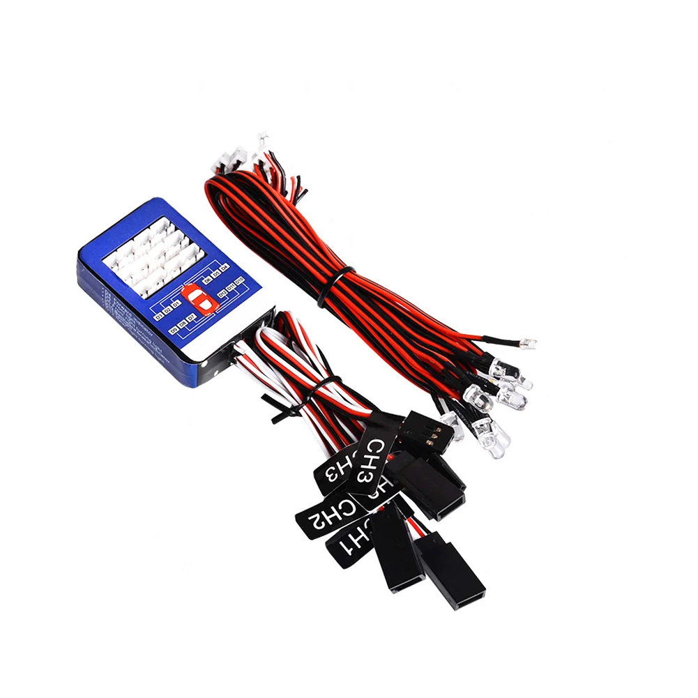 ชุดไฟ LED RC 12 ดวง ระบบไฟจำลอ - Diy Rc Electronics บทวิจารณ์และราคา