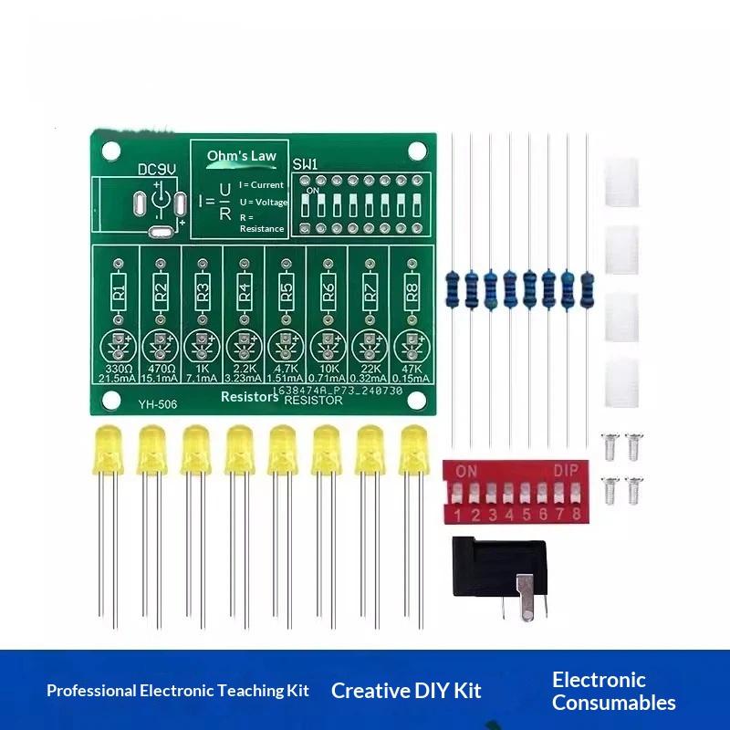 ชุดฝึกหัดบัดกรี DIY ใหม่ ชุดทด - Diy Electronics Components บทวิจารณ์และราคา