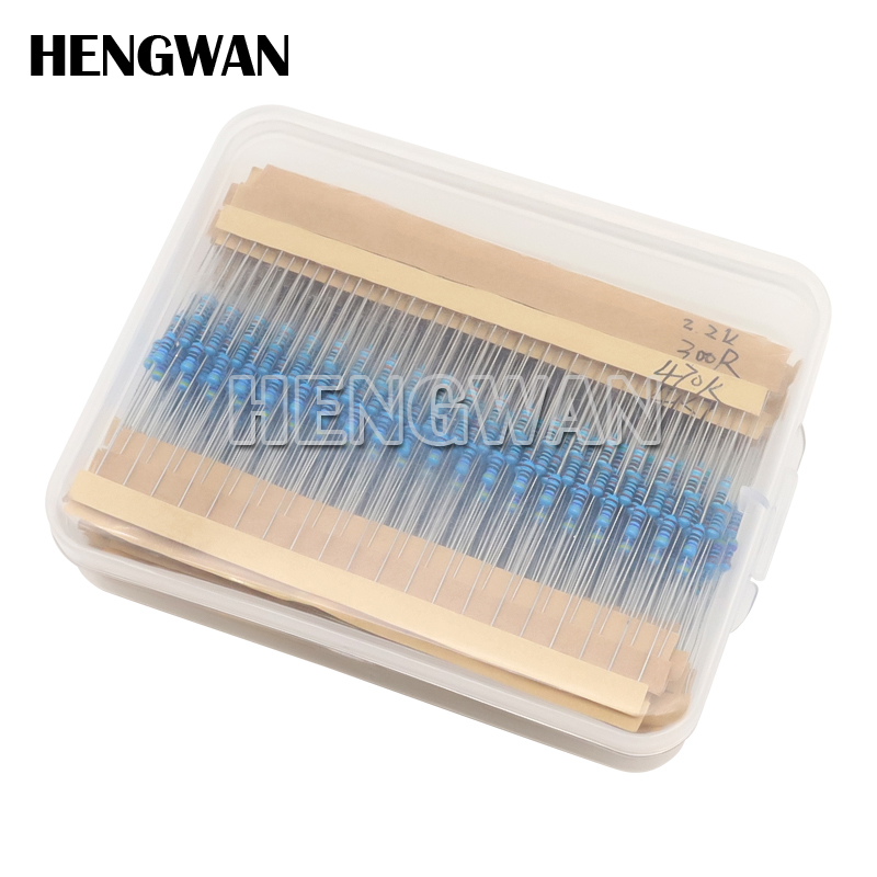 ชุดตัวต้านทานฟิล์มโลหะ 1/4W จำ - Diy Electronics Components บทวิจารณ์และราคา