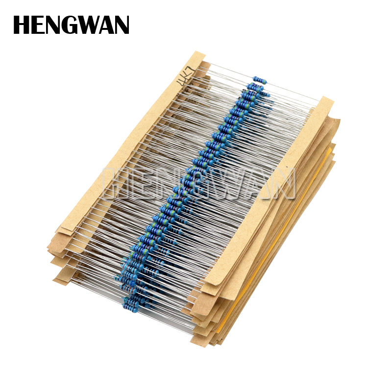 ชุดตัวต้านทานฟิล์มโลหะ 1/4W จำ - Diy Electronics Components บทวิจารณ์และราคา