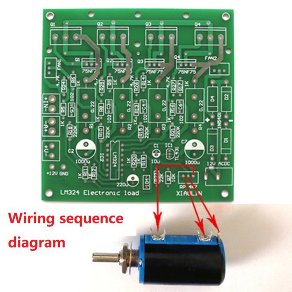 ABIY-DIY ชุด 150W 10A แบตเตอรี - Diy Electronic Load บทวิจารณ์และราคา