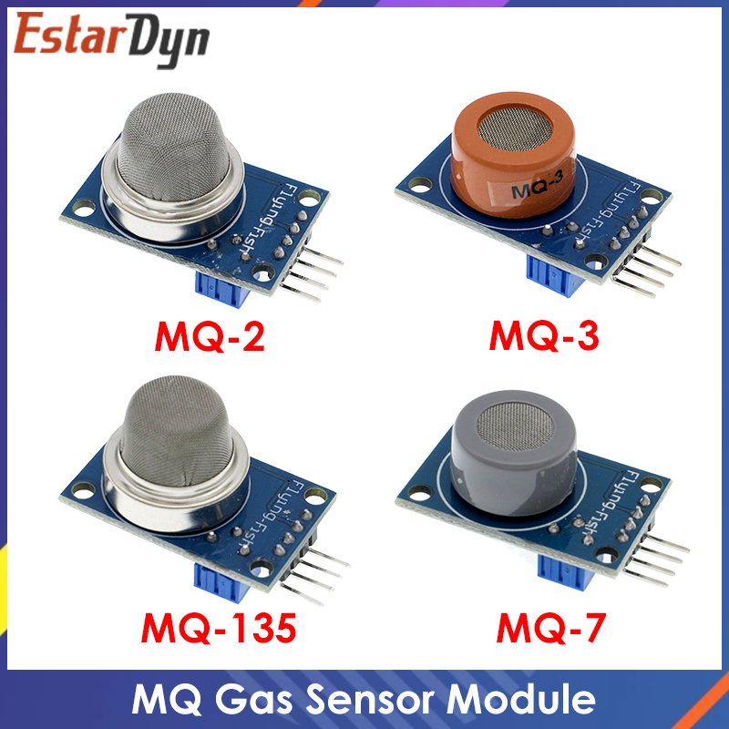MQ-2 MQ-3 MQ-7 MQ-135 ตรวจจับค - Diy Analog Electronics บทวิจารณ์และราคา