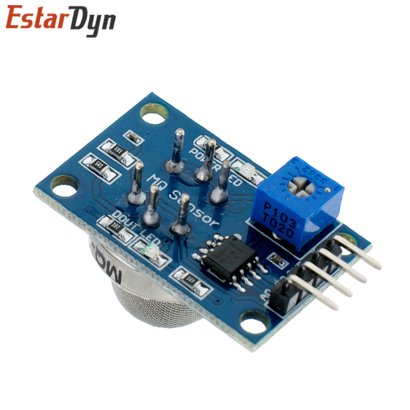 MQ-2 MQ-3 MQ-7 MQ-135 ตรวจจับค - Diy Analog Electronics บทวิจารณ์และราคา