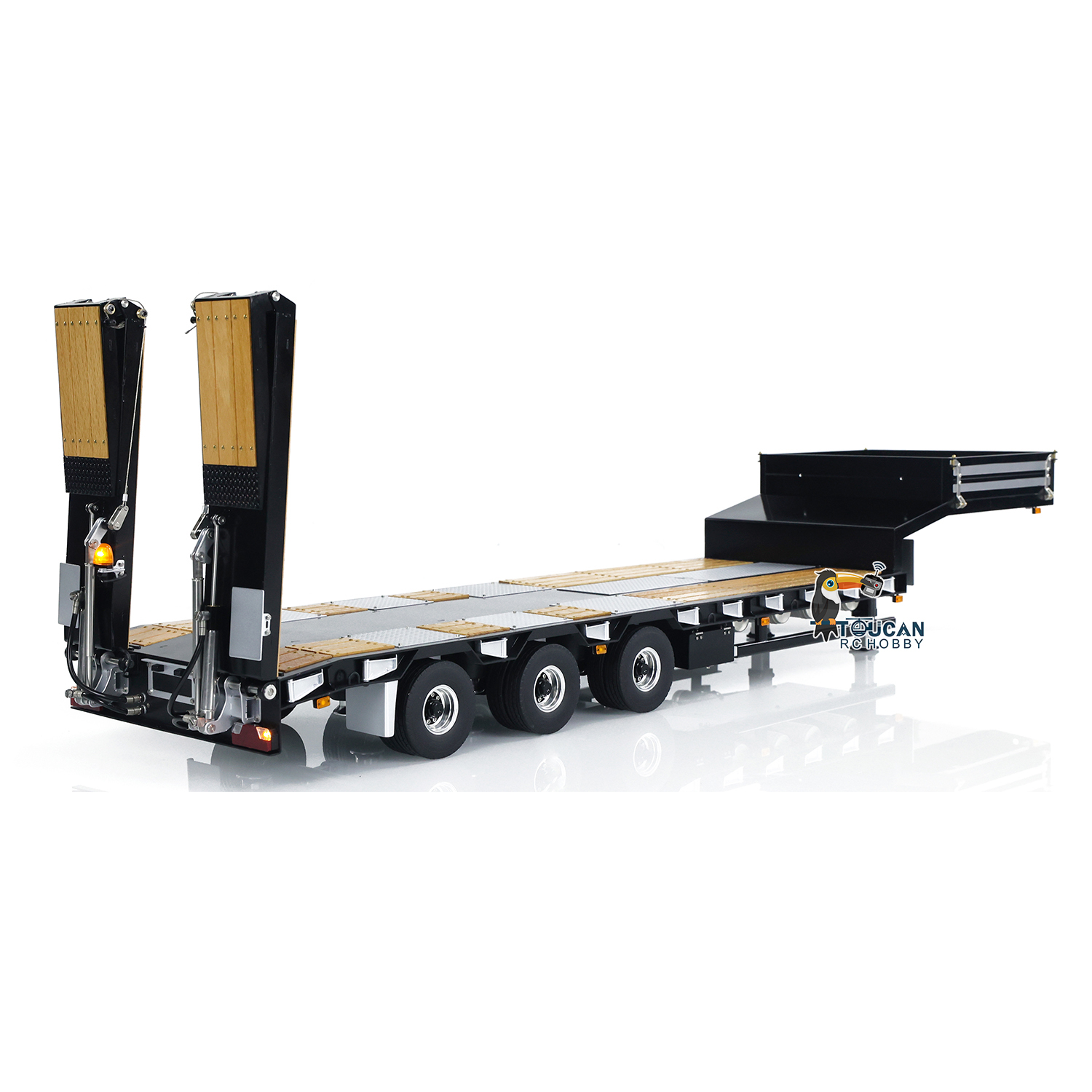 รถพ่วงโลหะ LESU 1/14 RC พร้อมร - Diy Rc Electronics บทวิจารณ์และราคา